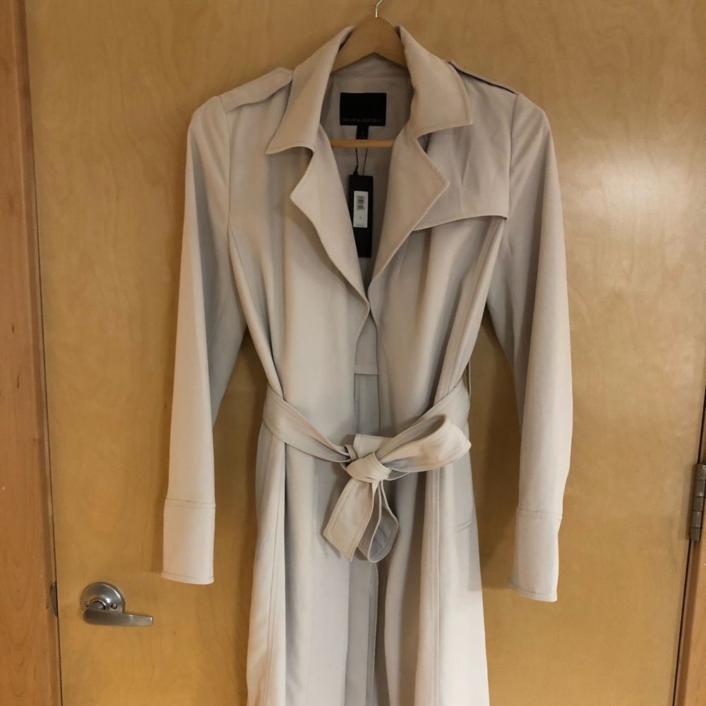NWT - Banana Republic Trench Coat, Size Small